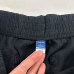 Old Navy Black Linen Blend Wide Leg Lounge Pant L Photo 3