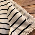 Catherine Malandrino Swiss Dot Trimmed Stripe Tee Size XL NWT Photo 2