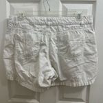 Lee  Natural Fit Just Below the Waist White Cotton Shorts XL 14/16 Photo 1