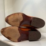 Montana West Vintage Montana Boots Cactus Western Horizon Scene Brown Tan White 7B RARE EUC Photo 6