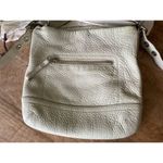 Coach  Leather Crossbody Bag  Mint-Green Pebbled Leather Tassel Shoulder Purse Photo 7