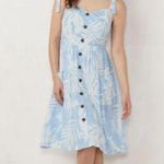LC Lauren Conrad 🆕  Button Front Dress Photo 0