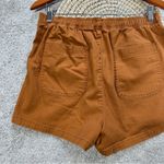 Madewell  Women’s Camp Shorts 2.5” Cotton High Rise in Burnt Sienna Size M Photo 6