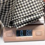 Ralph Lauren Vintage Lauren  Wool Houndstooth Pencil Skirt Size 6 Black White Y2K Photo 12