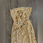 American Eagle  Outfitters Yellow Striped Tube Jumpsuit- Small Photo 5