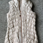 Athleta quilted puffer vest, pink rose color size small Photo 0