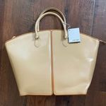 ARCADIA structured leather bag, made in Italy, NWT Photo 0