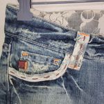 Miss Me Vintage 90s Y2k NWT Lace Pocket Boot Cut Denim Jeans Size 27 Photo 3