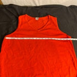 Chico's  Orange V-Neck Women's Tank Top Size XL Photo 5