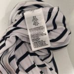 Daily Ritual Striped Top Women’s Medium Black Photo 6