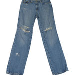 Ralph Lauren Vintage Polo ‎ Saturday Jeans Women's 6x32 Distressed Denim Ripped Photo 0
