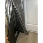 Gianni Bini NWT Zella Metallic Lame Long Sleeve Maxi Dress Deep V Back Size 4 Photo 6