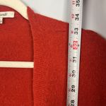 Madewell Wool and Alpaca blend oversized cozy front pocket open front sweater Photo 6