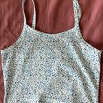Cropped Tank Top Blue Photo 0