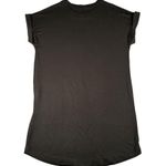 Lou & grey Womens S Black SignatureSoft Pocket Shift Shirt Dress LOFT Pullover Photo 8