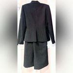 gray Pinstripe Blazer and Skirt Suit set by Tahari Size 10 Photo 1