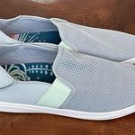 Olukai  Women’s Hale’iwa Gray And Mint Green Sneakers Size 10 Photo 0