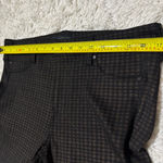 Liverpool Women’s Madonna Skinny Pants in Black Brown Grid size 12 Inseam 31” Photo 5