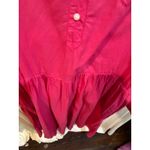 Matchmaker Pink Dress Womens Long Sleeve‎ Casual Shirt Dress Mini Dress Hot Pink Size M Photo 5