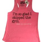 Chin Up Apparel  Pink Graphic Tank Size M Photo 0