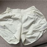 Lululemon Size 4 yellow  hotty hot short 4" Photo 0