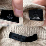 Jenni Kayne  Cashmere Thermal Crewneck Oatmeal Small GUC Photo 2