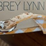 New Aubrey Lynn Orange Gingham Peep Toe Sling Back Heels 8.5 Size undefined Photo 3