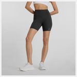 New Balance  Women's Sleek Black Bike Shorts Photo 2