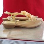 st. john's bay  Pale Yellow Sandals - Size 9 Photo 1
