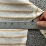 Lilly Pulitzer  Elba Sweater 3/4 Sleeve Tassels Pockets White Tan Striped Women S Photo 8