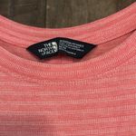 The North Face Tank Women's M Oversize Fit Orange Striped Photo 2