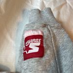 ZARA Starter Logo Cropped Long Sleeve Cozy Casual Pullover Sweatshirt Photo 4