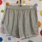 Caslon NEW Size Large Pinstriped Shorts Linen Blend 🌿💕 Photo 7