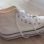 Converse  White Canvas High-Top Sneakers Photo 5