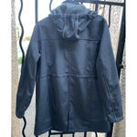 Creatmo US Woman’s Large Grey Long Sleeve Hooded Full Zip Jacket Fleece‎ Lined Gray Photo 1