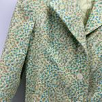 EXPRESS spring floral longline 3 quarter sleeve trench coat Easter size L quirky Photo 4