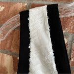 Karl Lagerfeld  Ivory Sequin Full Leg Formal Colorblock Jumpsuit NWT 4 Photo 9