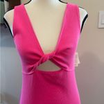 Aerie  | Hot pink twist front dress new with tags size small Photo 1
