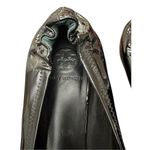 Torry Burch Patent Flat Ballet Black Leather Shoes Size 9Mp Photo 8