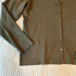 Charter Club  Sage Green Button Up Cardigan Size L Photo 4