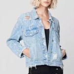 BLANK NYC  Ride with me distressed denim jacket Photo 0