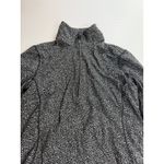 Lululemon  Athletica‎ quarter Zip Pullover Long Sleeve Top Womens Black Pattern 4 Photo 4