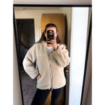 Aritzia TNA Beige Sherpa Jacket Photo 12