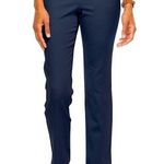 Croft & Barrow Navy Blue Ankle Pants Size 8P Photo 0