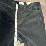 Dockers  Ideal Fit Straight Leg corduroy‎ Pants Black cotton women’s size 4 New Photo 9