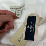 Alexander Jordan White Button Front Blouse Supersoft Rayon Shirt Size M NWT Size M Photo 5