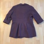 Forever 21 Vintage-style Eggplant Jacket with Peplum Photo 2
