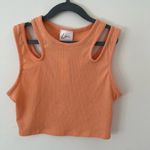 Olivia Rae Livi by  peach sleeveless top size XS NWT Photo 0