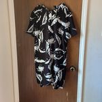 Saks 5th Avenue Adam Lippes feather print mini dress Photo 4
