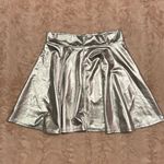 Silver metallic skirt Photo 0